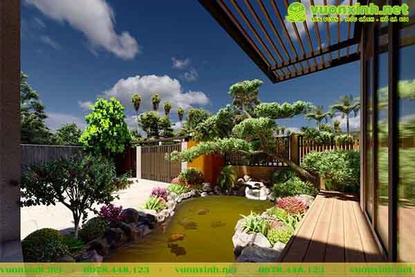 Vật tư thiết bị sân vườn hồ cá koi
