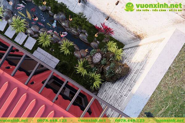 Địa chỉ thi công hồ cá koi Hà Nội uy tín