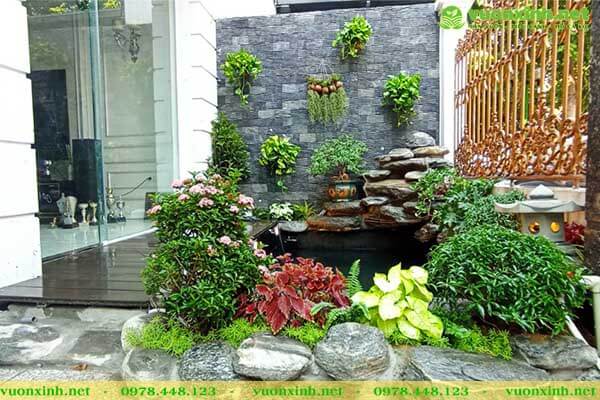 Thiết kế hồ cá Koi đẹp