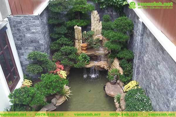 Thiết kế hồ cá Koi đẹp